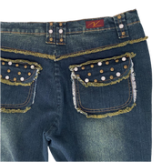 Funky Studded Coyote Ugly Flares (L)