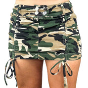Y2K Camo Halter Top & Skirt Set (XS/S)