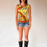 Dolce & Gabbana Sicilian Lemon Print Tank (M)