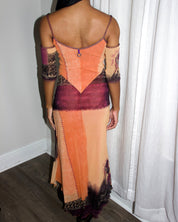 Y2K Save the Queen Maxi Dress (S)