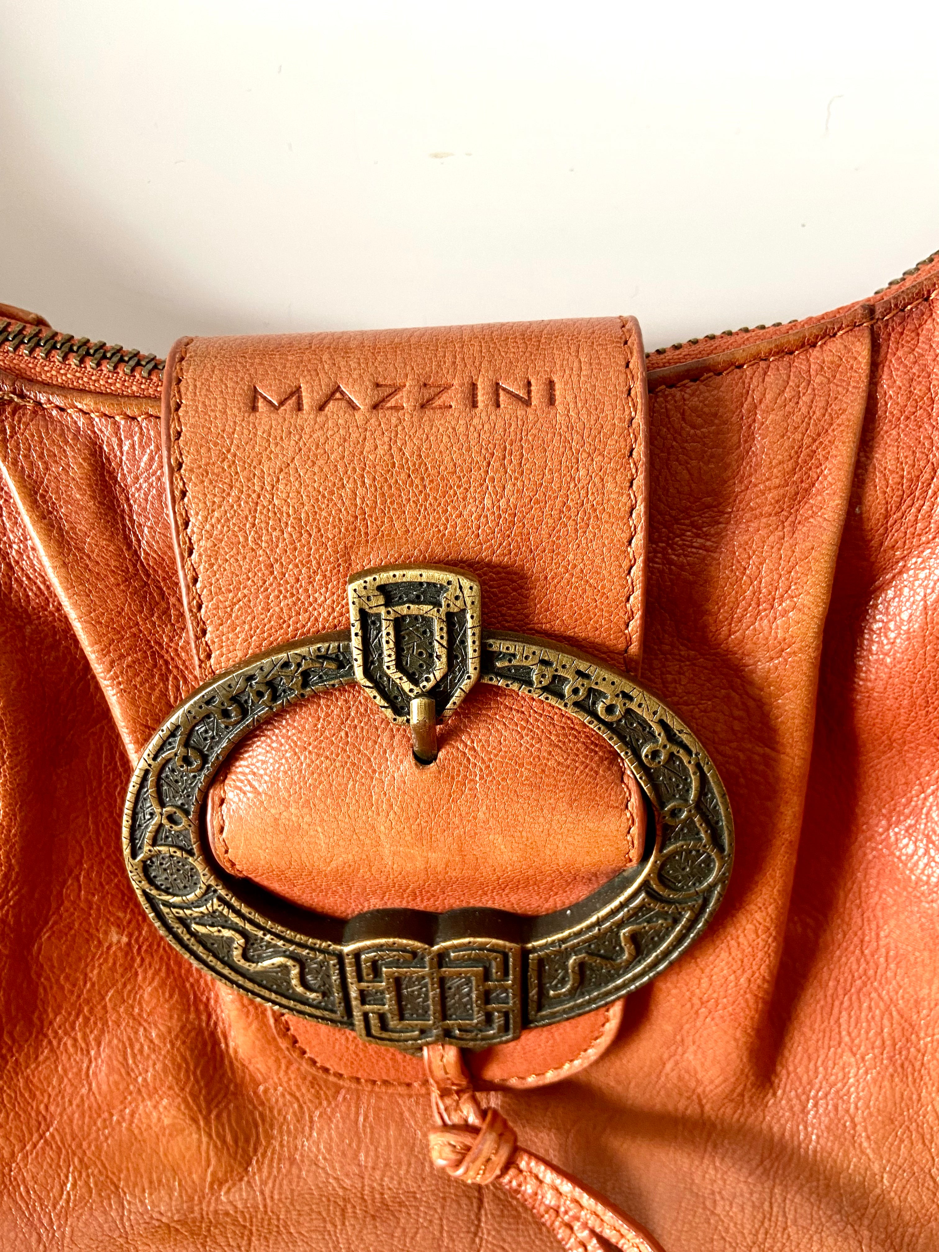 Vintage Mazzini leather bag