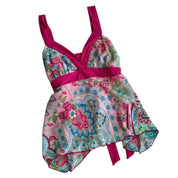 Y2K floral babydoll