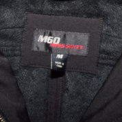 Miss Sixty M60 Black Zip Front Coat (M)