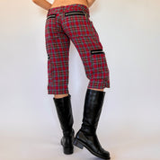 90s Plaid Mallgoth Shorts (M)