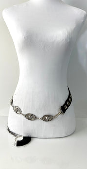 Mixed Media Chain Belt