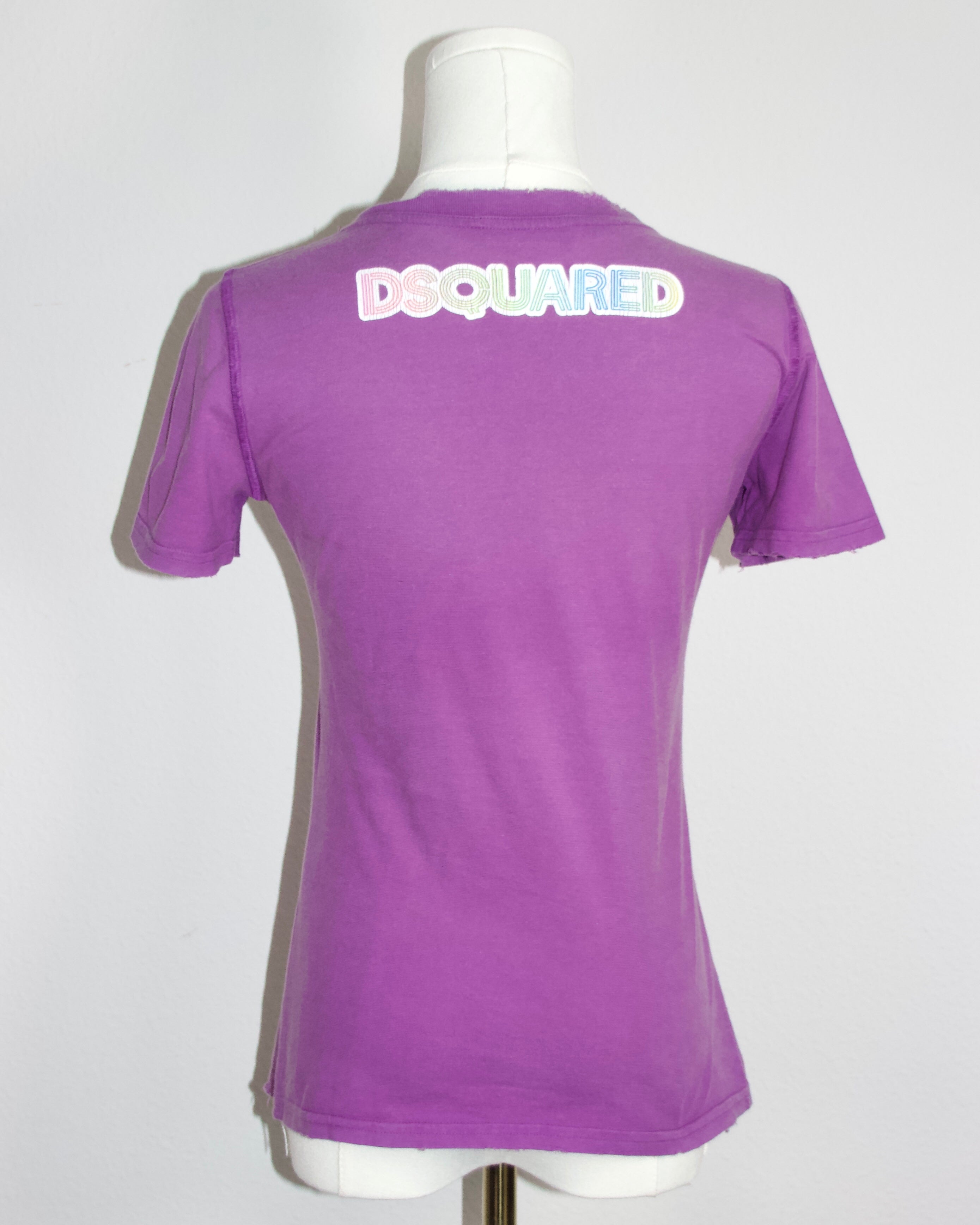 00s Dsquared2 Distressed Tee (S-M)
