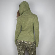 Matcha Green Hooded Knit Top (M/L)