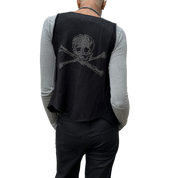 Vintage Zadig & Voltaire Cashmere Skull Cropped Gilet (S)
