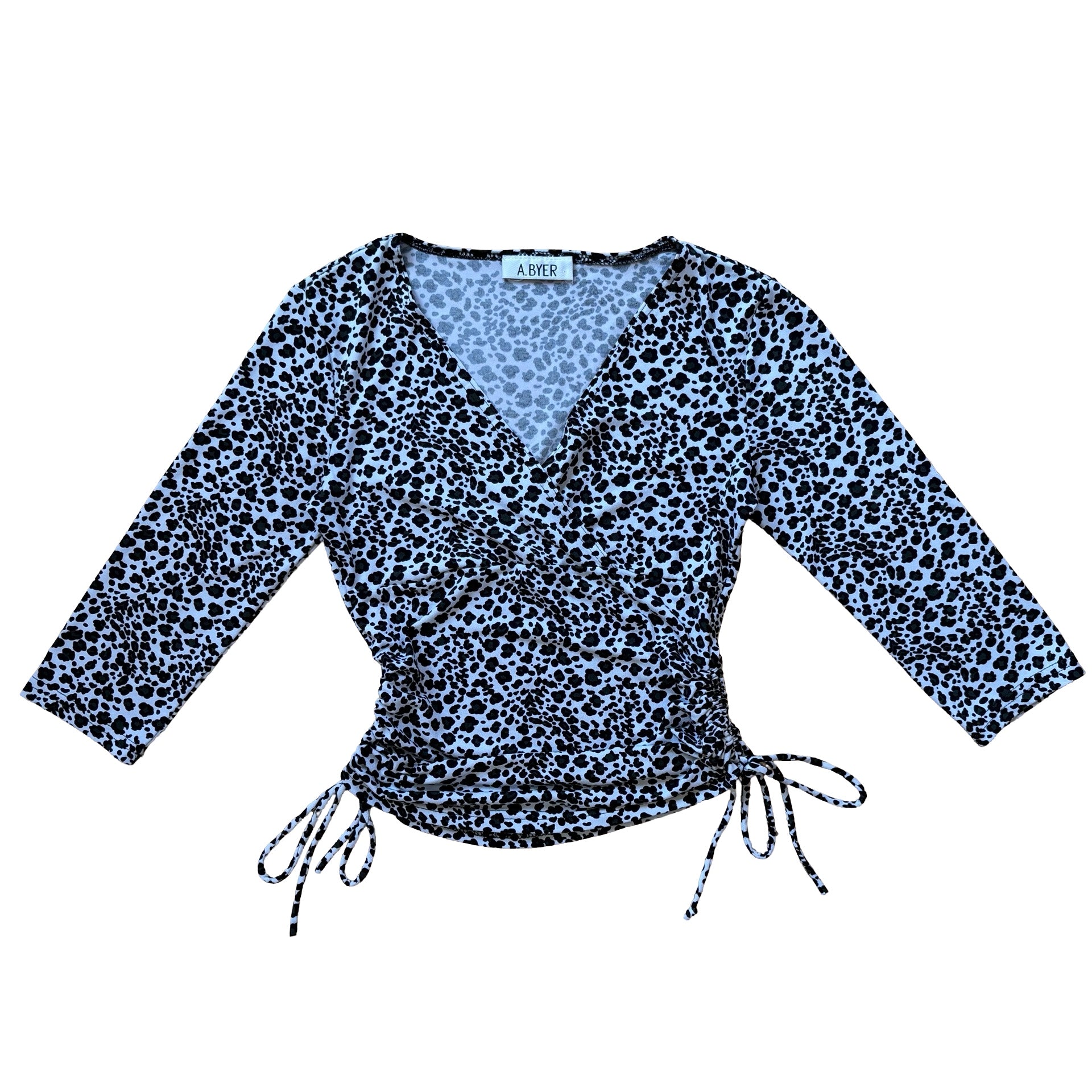 90s Leopard Top (S)