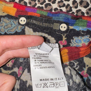 Pianura Studio Mixed Print Italian Patchwork Knit (S/M)