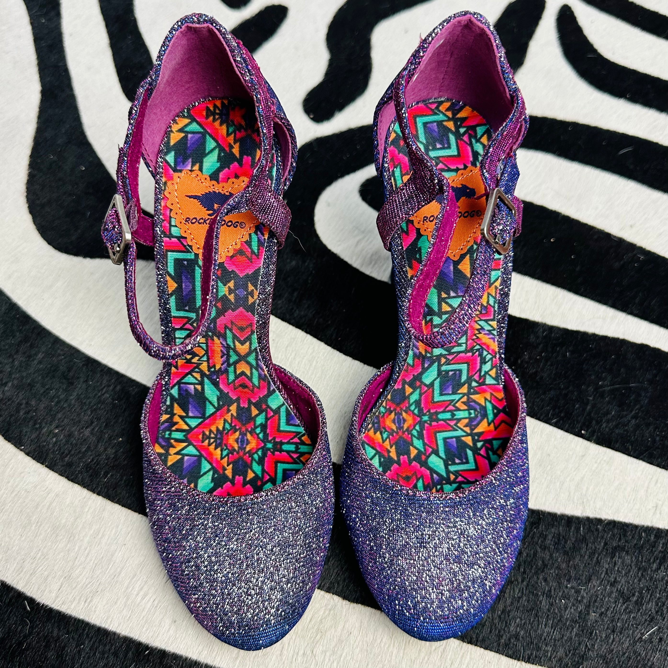 Rocket Dog Glitter Heels (7)