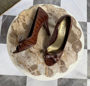 Franco Sarto Peep-Toe Heels (6.5)