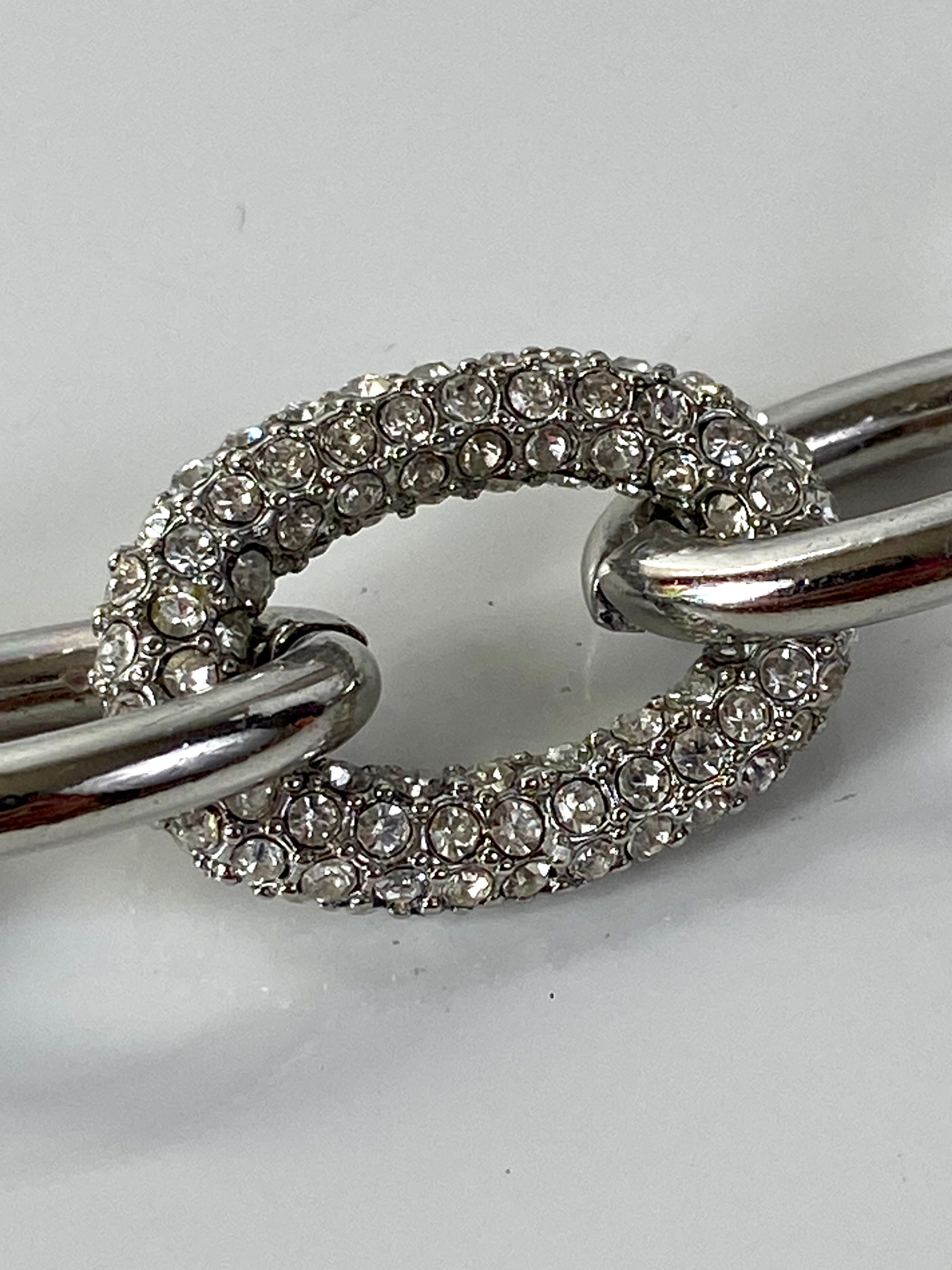 White and Silver Belt