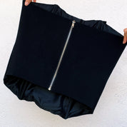 Black Strapless Corset Top (S/M)