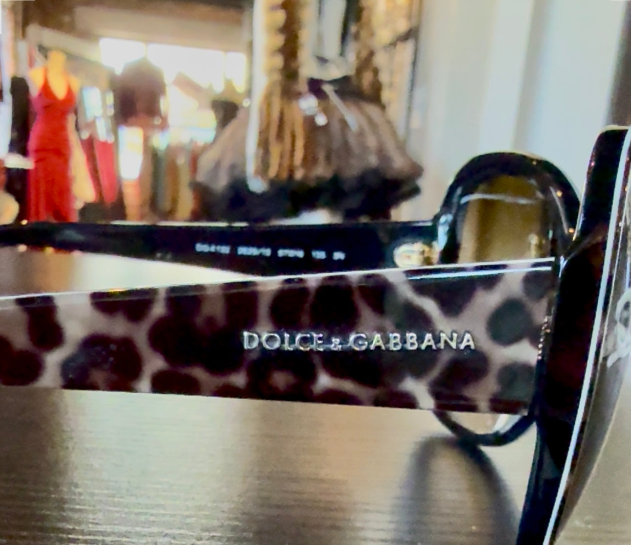Dolce & Gabbana Sunglasses. 
Animal Print