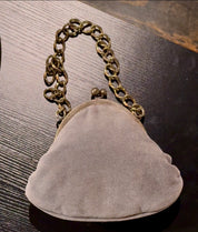 Antique Victorian
Gray Velvet purse