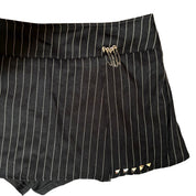 Safety Pin Pinstripe Skirt (l)