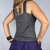 90s Beaded Cami Top (M)