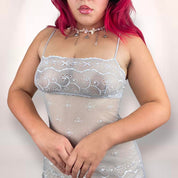 2005 VS Lacy Mesh Slip Dress (Small)