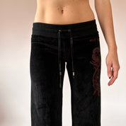 BCBG Y2K Velour Track Pants (XS)