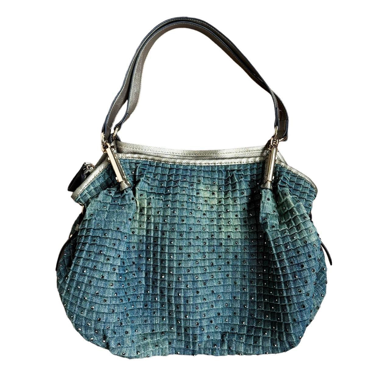 Y2K Denim Bling Bag