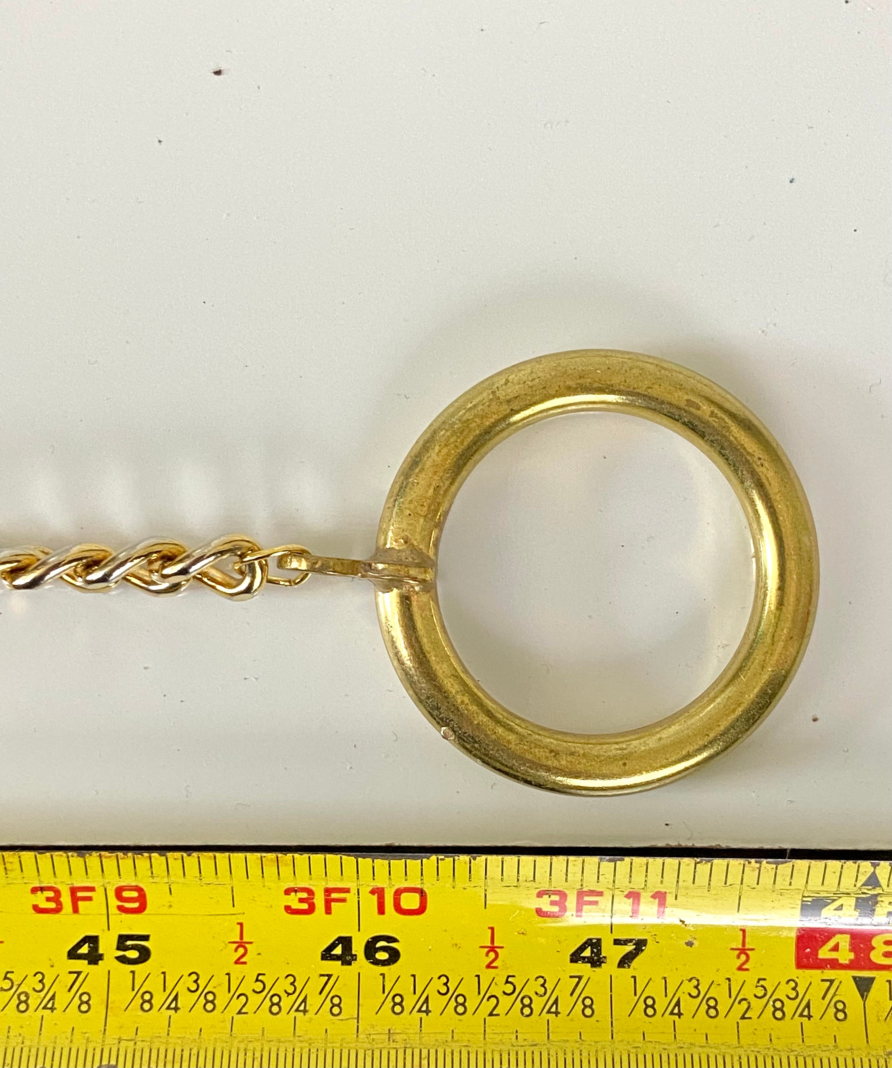 Vintage Brass Piece in a Belt