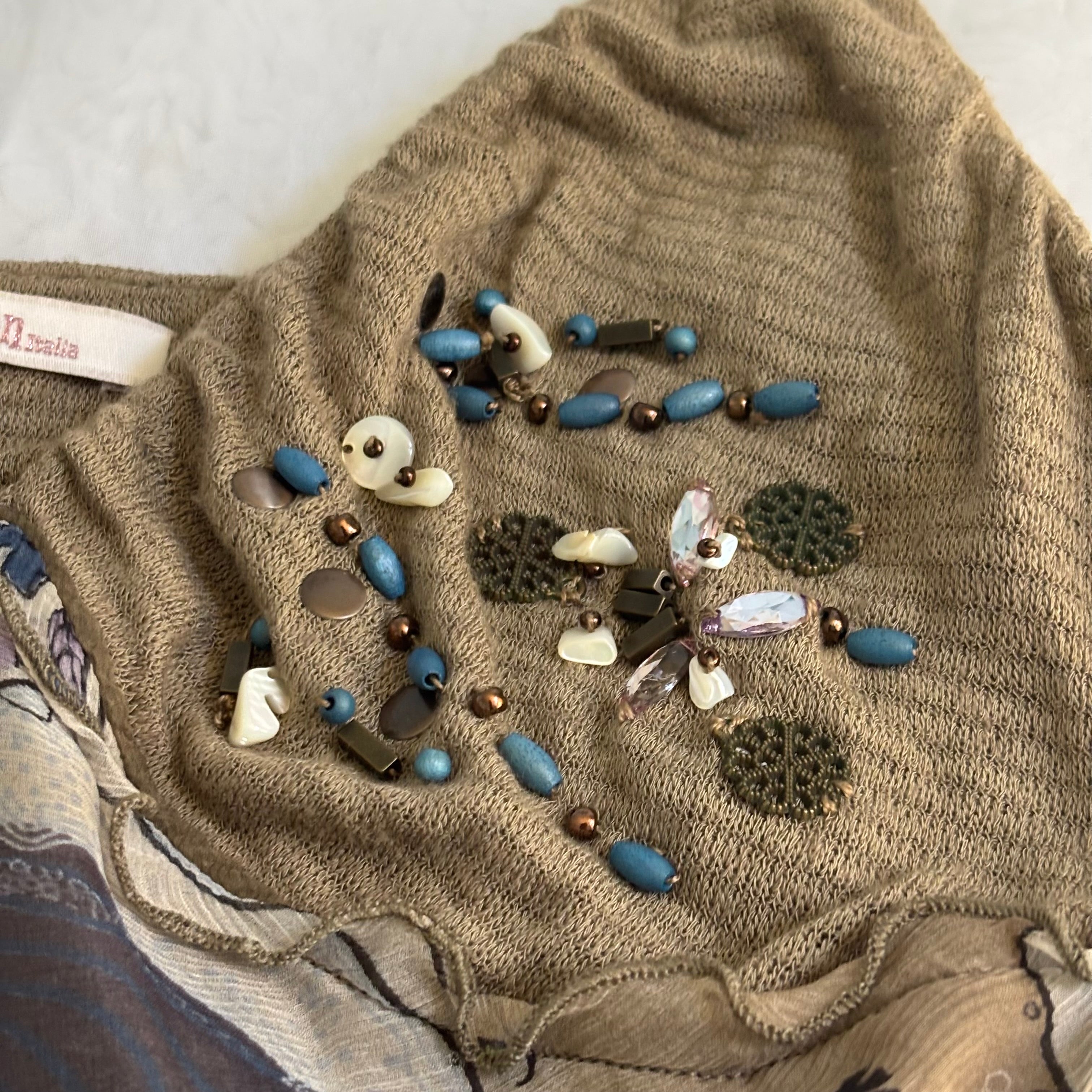 Italian Silk Floral Dress (S)