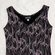 90s Sparkly Swirl Cami (S)