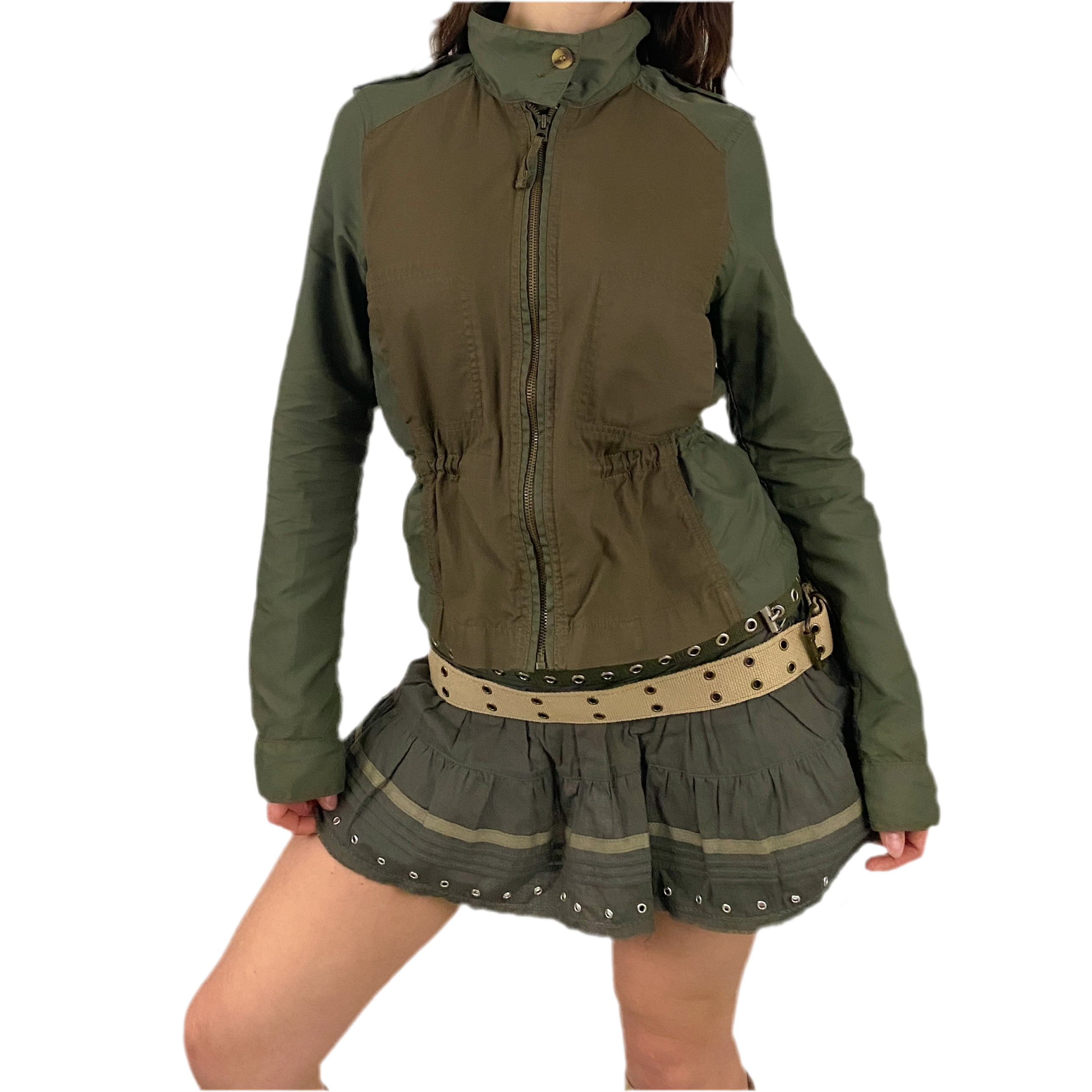 Nylon & Canvas Jacket (M)