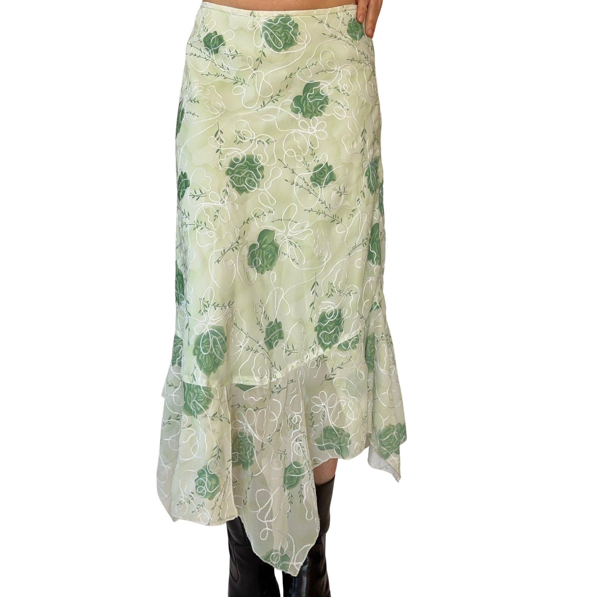 Y2K Garden Fairy Skirt (S)