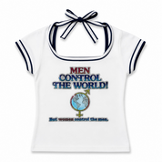 Vintage graphic baby tee (XS/S)