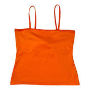 90s Orange Cutout Tank (S)