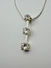 Three
Diamond Pendant necklace