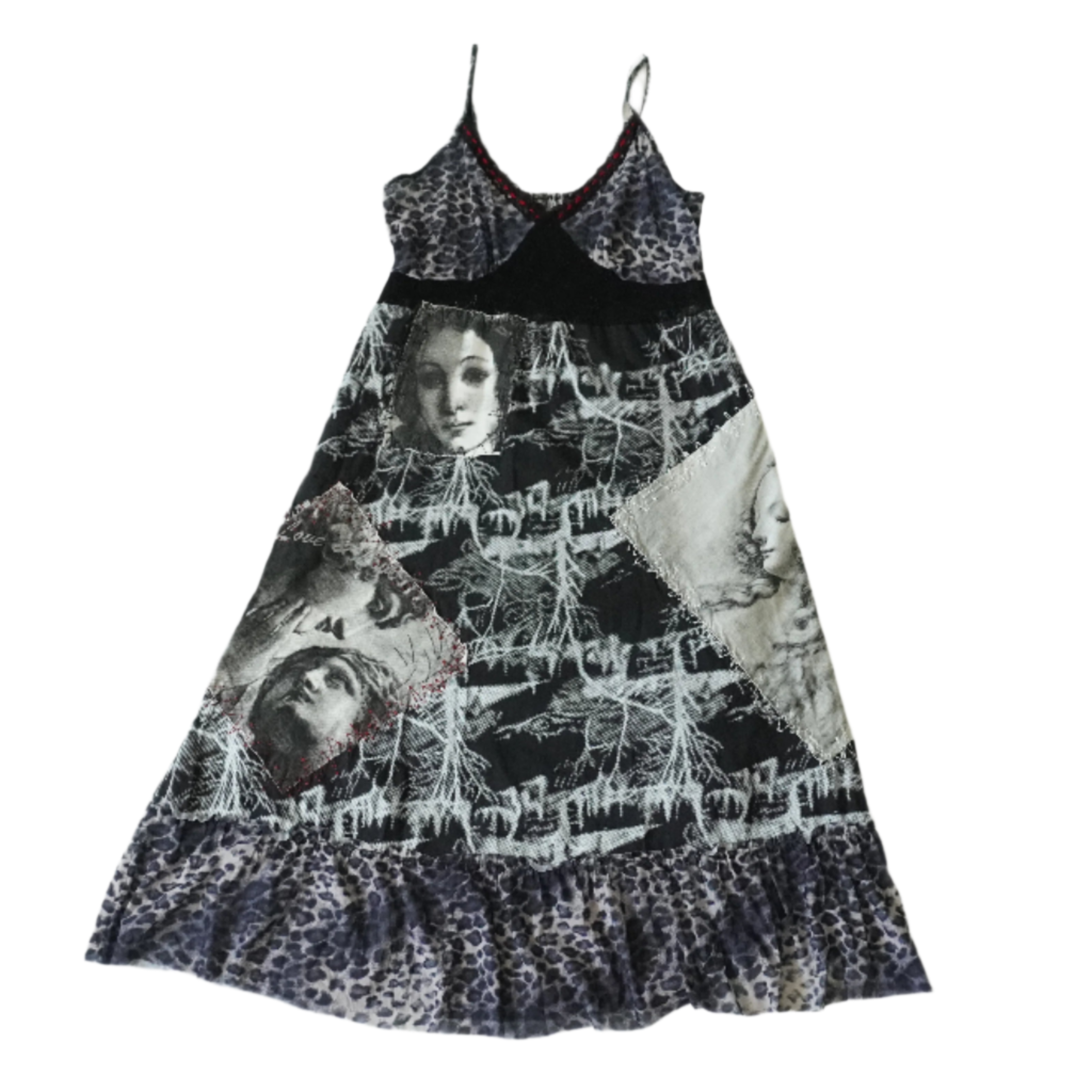 Euro Midi Graphic Dress (S)