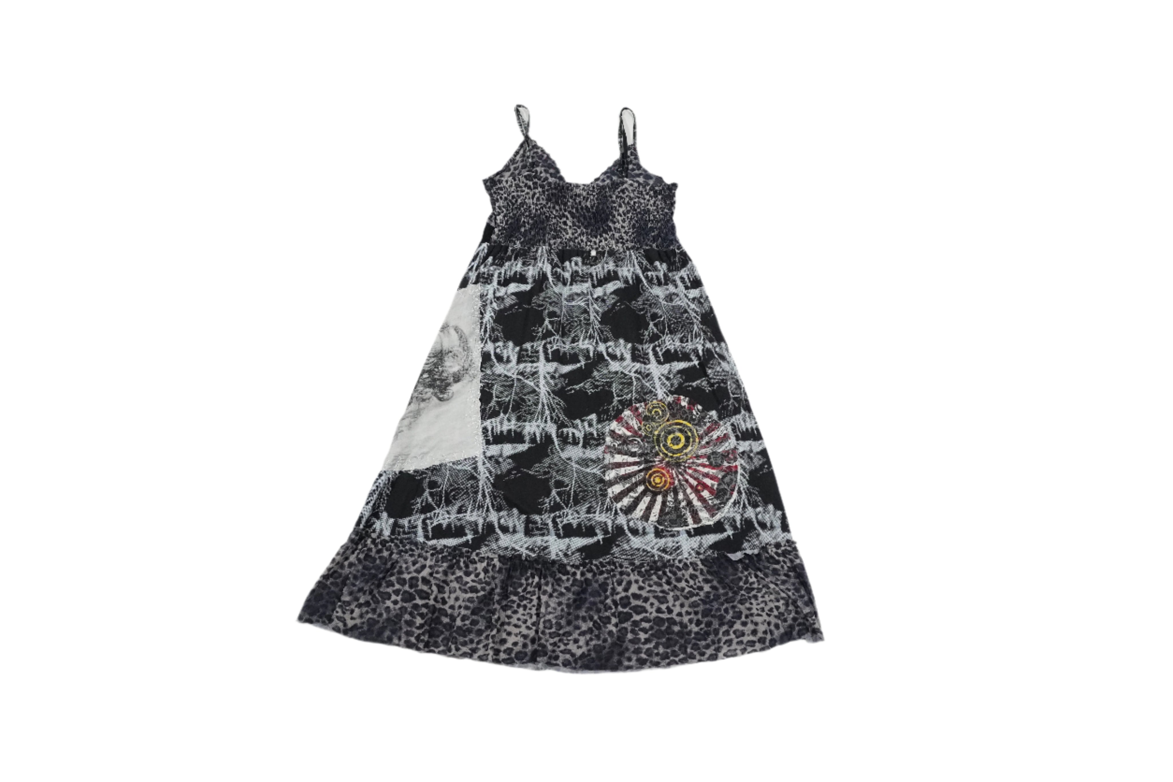 Euro Midi Graphic Dress (S)
