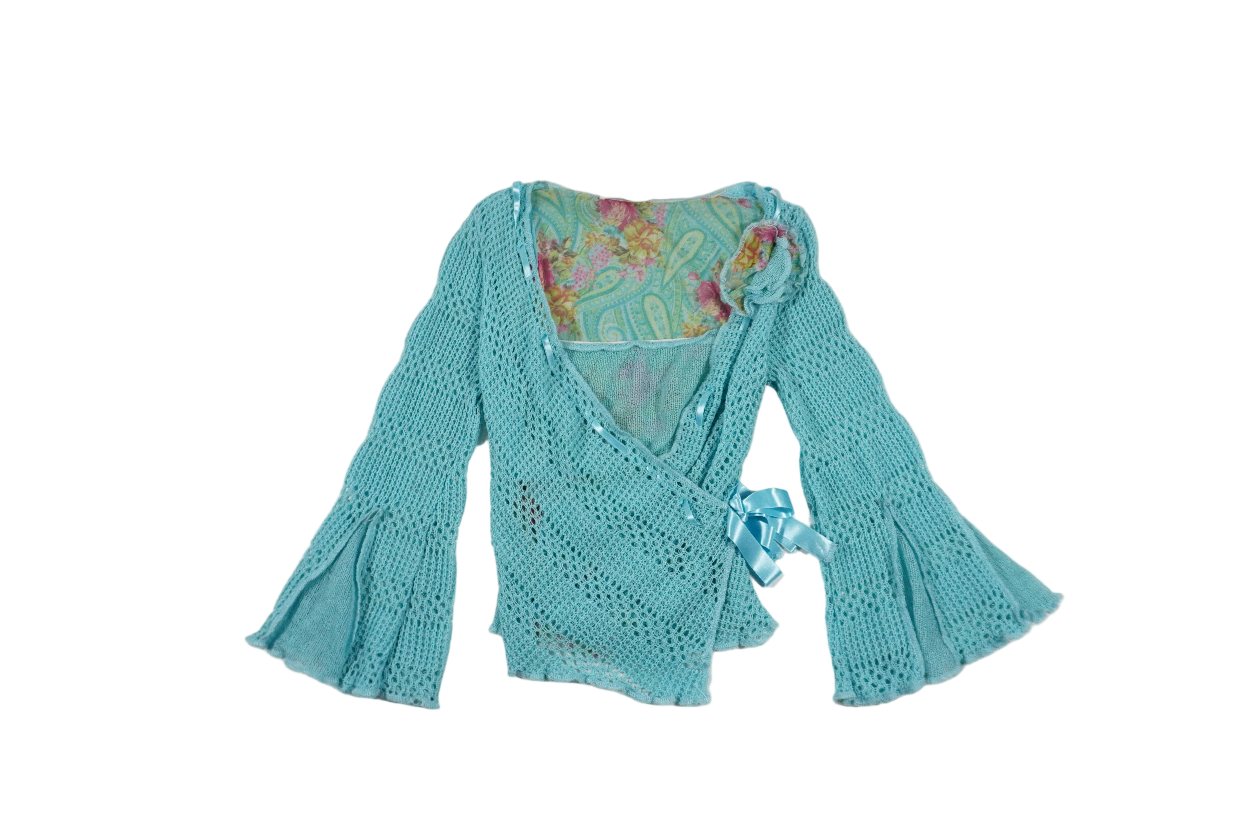 Zone Bleue Rosette Top (S)