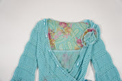 Zone Bleue Rosette Top (S)