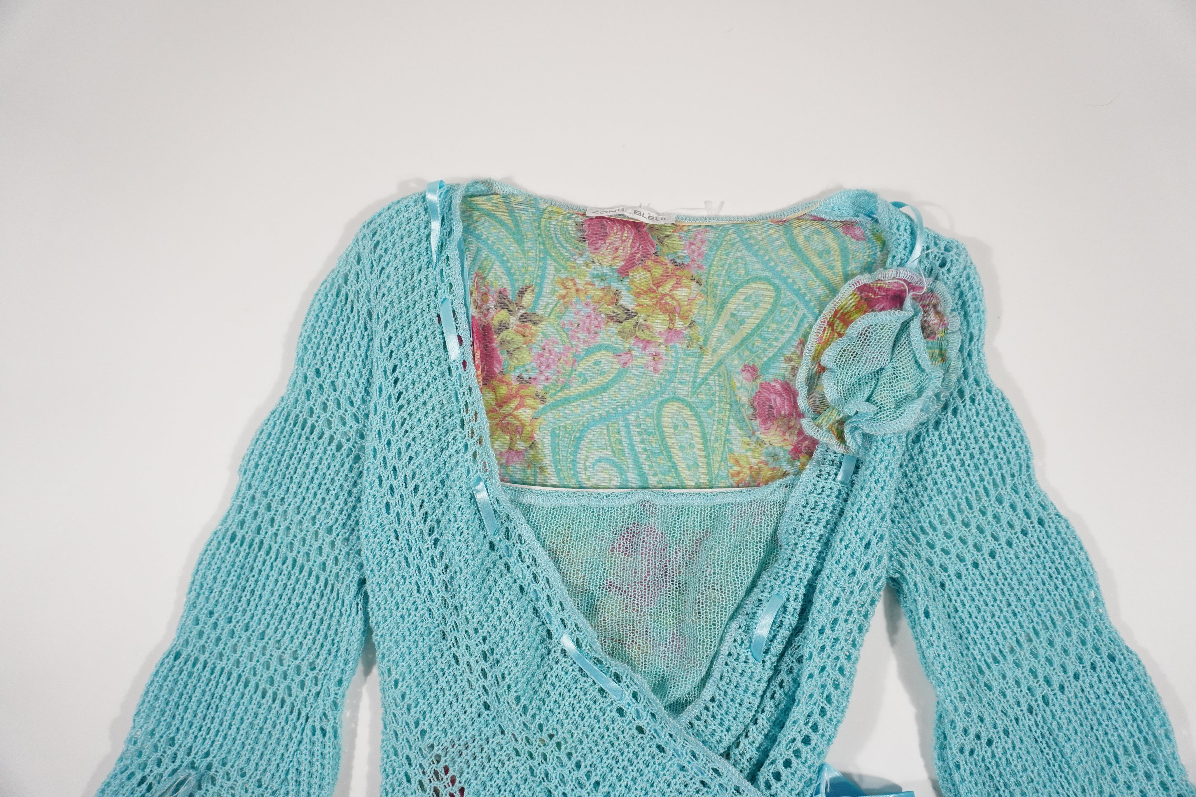 Zone Bleue Rosette Top (S)