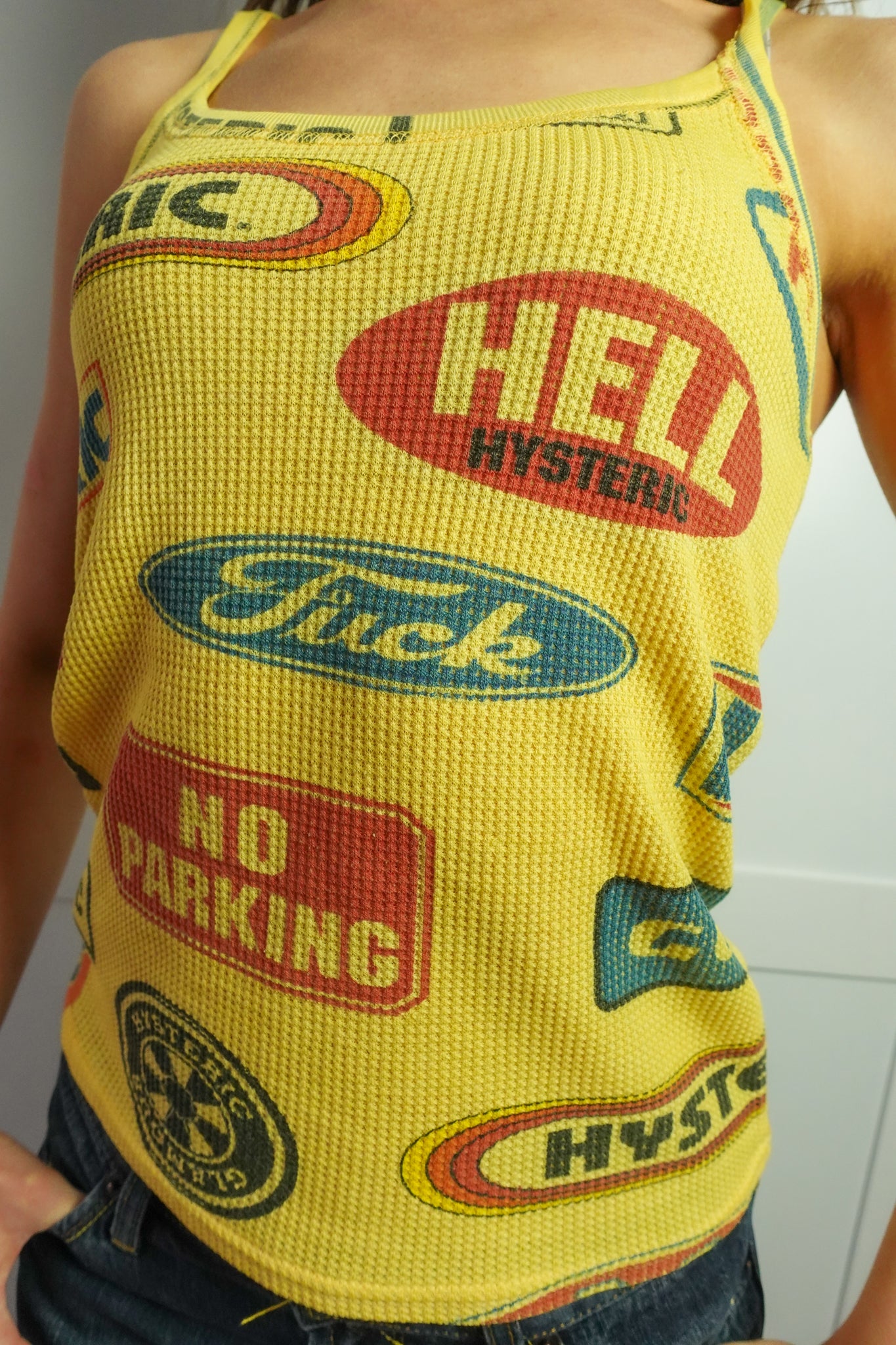 Hysteric Glamour Logo Chaos Tank (S)