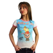 Angel Blue “Jolly-Jolly” Juicy Fruits Baby Tee (S)