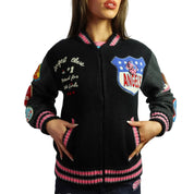 Angel Blue “Angels 24” Varsity Jacket (L)