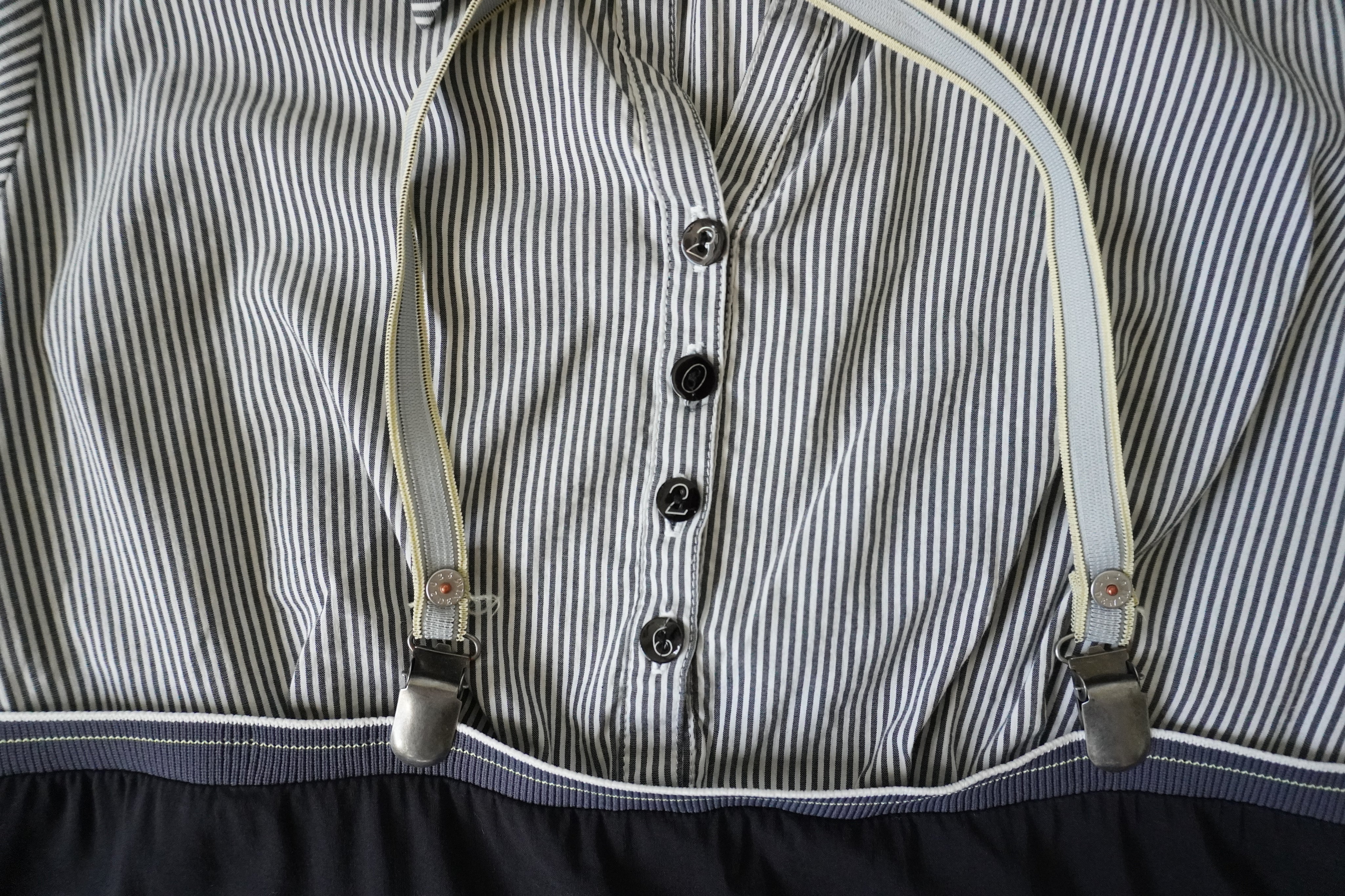 2026 Suspenders Midi Dress (L)