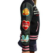 Angel Blue “Angels 24” Varsity Jacket (L)