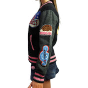 Angel Blue “Angels 24” Varsity Jacket (L)
