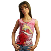 Miss Sixty Romantic Lace Back Tank (M)