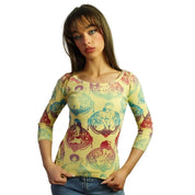 Hysterics Pop Art Pin-Up Medallion Long Sleeve (XS/S)