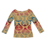 Hysterics Pop Art Pin-Up Medallion Long Sleeve (XS/S)