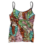 Disco Garden Sequin Tank (XS/S)