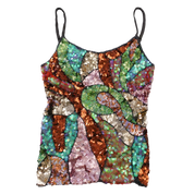 Disco Garden Sequin Tank (XS/S)