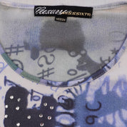 Miss Sixty Luxury Sheer Mesh Long Sleeve (M)